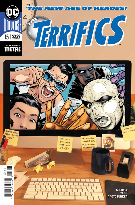 Illustration for article titled Gene Luen Yang takes over The Terrifics in this exclusive preview